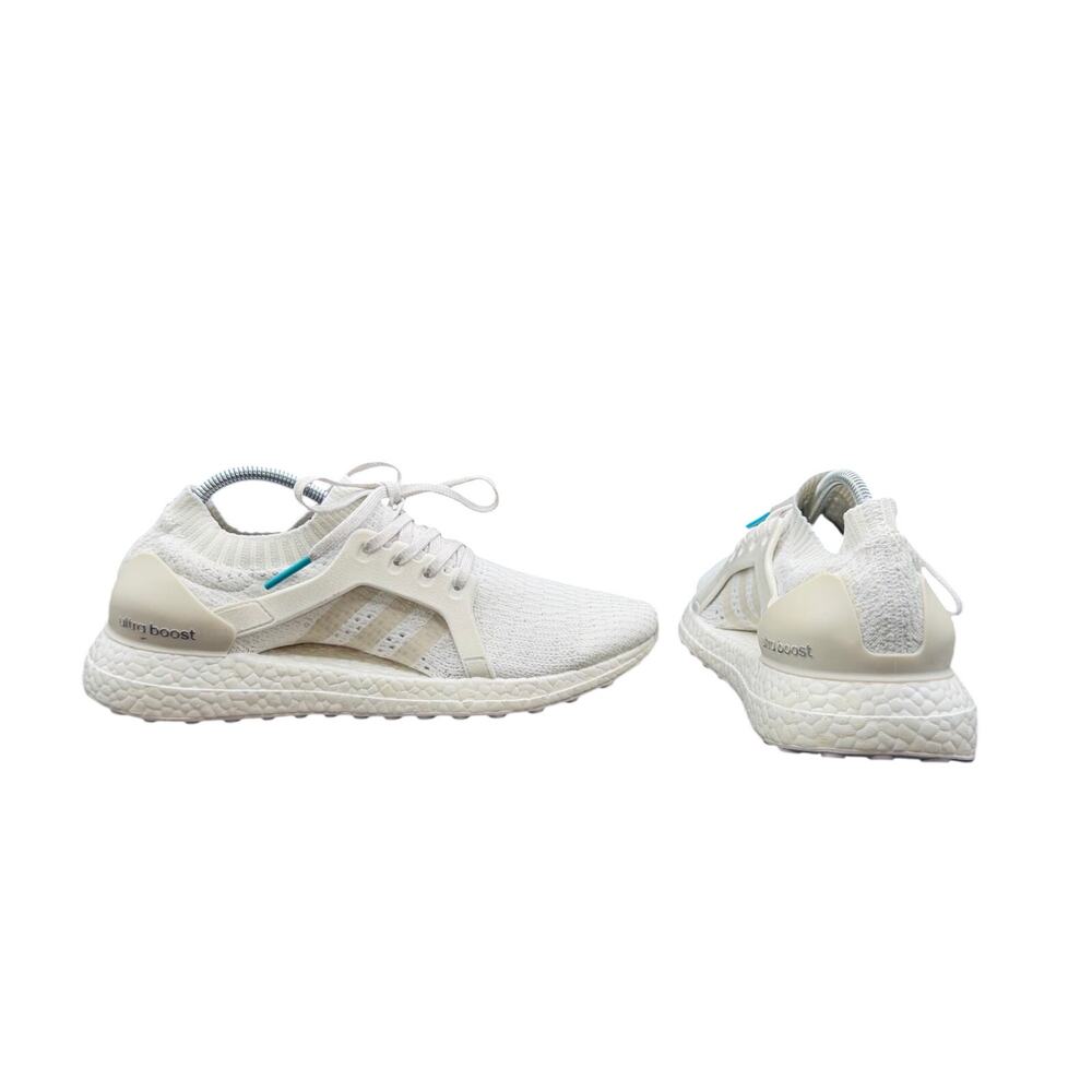 Adidas UltraBoost X White Primeknit Running Shoes Women’s Size 9 BB0879